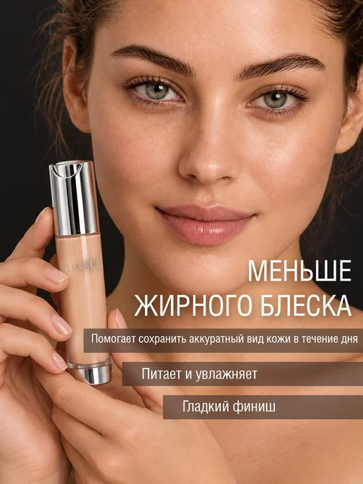 YLLOZURE ВB крем тональный для лица выравнивающий SPF 15, бежевый, фото 2