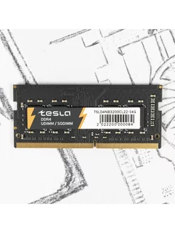 DDR4 SODIMM ОЗУ Tesla (TSLD4NB-3200-CL22-16G) 16ГБ, 3200МГц Tesla 217062108 купить за 3 585 ₽ в интернет-магазине Wildberries