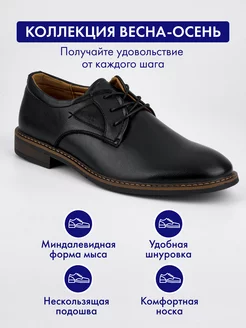 Туфли дерби классические остроносые TRIOSHOES 217083231 купить за 1 799 ₽ в интернет-магазине Wildberries