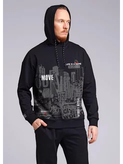 Худи молодежное с капюшоном CLEVER WEAR 217094424 купить за 2 857 ₽ в интернет-магазине Wildberries