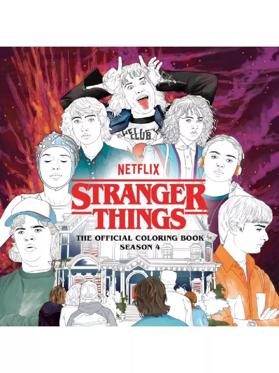 Stranger Things: The Official Coloring Book Season 4 Random House