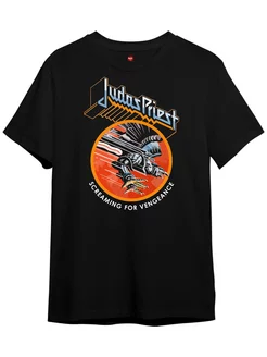 Черная футболка Judas Priest (Джудас прист), рок Rock Ink 217162513 купить за 1 381 ₽ в интернет-магазине Wildberries