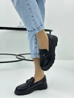 Лоферы кожаные 217207170 купить за 1 108 ₽ в интернет-магазине Wildberries