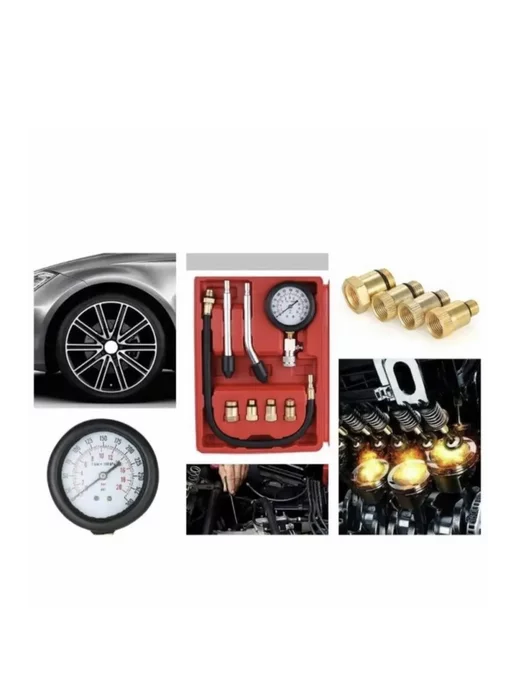 Ram-shop Компрессометр для бензинового двигателя, 8 предметов, вариант, фото 6