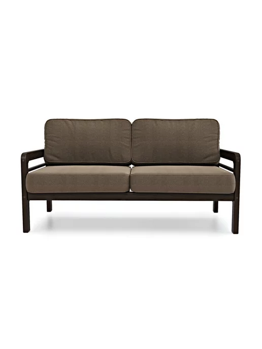 Soft Element Садовый диван кушетка Бергер-С Brown+venge, дачная мебель, коричневый, фото 2