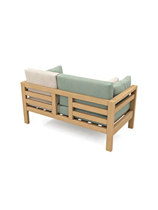 Soft Element Садовый диван кушетка на дачу Бонни-С Mint, деревянный, зеленый, фото 4