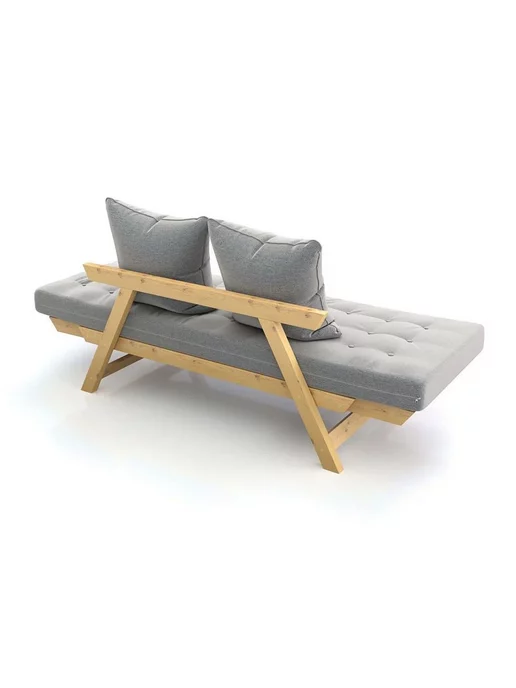 Soft Element Садовый диван кушетка Осварк-С Textile Grey, дачная мебель, серый, фото 3