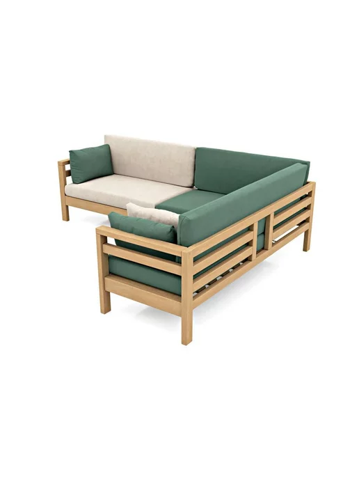 Soft Element Диван кушетка на дачу Бонни-С Green, садовый, зеленый, фото 2