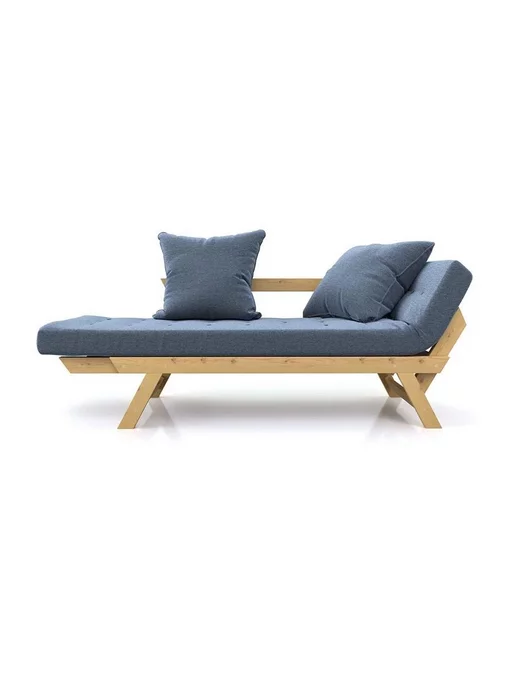 Soft Element Садовая кушетка Осварк-С Textile Blue, массив дерева, синий, фото 3