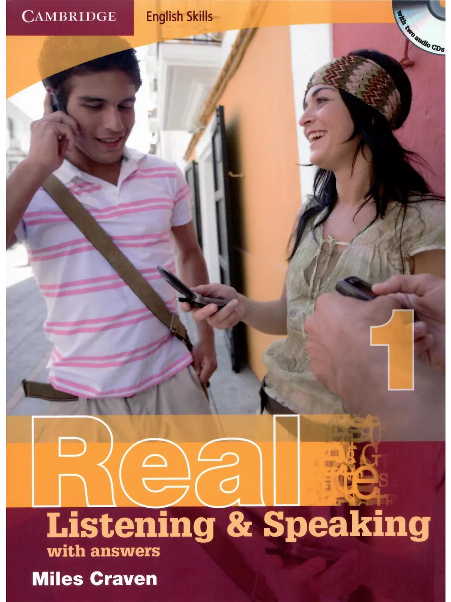 Real Listening & Speaking 1, учебник+ответы+CDs (2) Cambridge University  Press 217283701 купить за 1 386 ₽ в интернет-магазине Wildberries