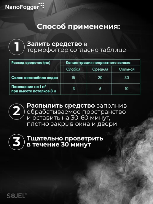 nanofogger Жидкость для сухого тумана Бабл гам, вариант, фото 6
