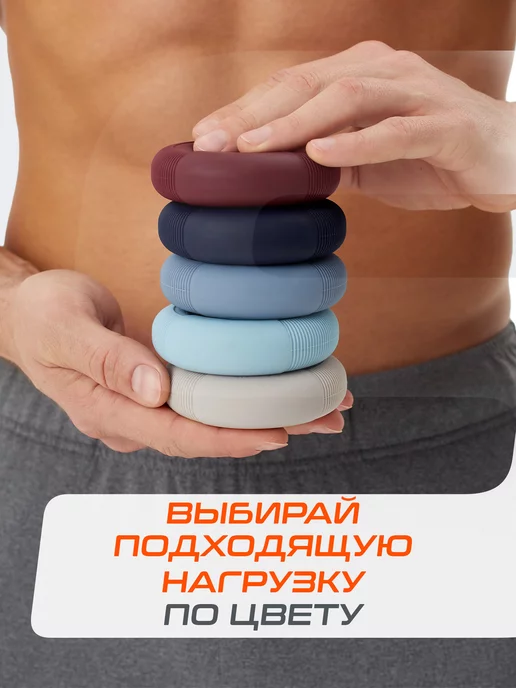 Starfit Набор кистевых эспандеров для рук 3 шт, 3 шт, фото 5