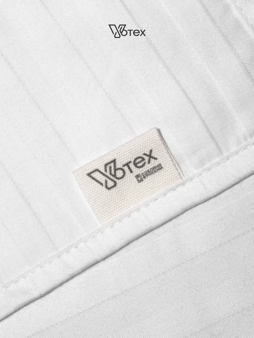 Votex Простынь 1 5 спальная 170х215 хлопок 100% страйп сатин, 170x215, страйп сатин, фото 5