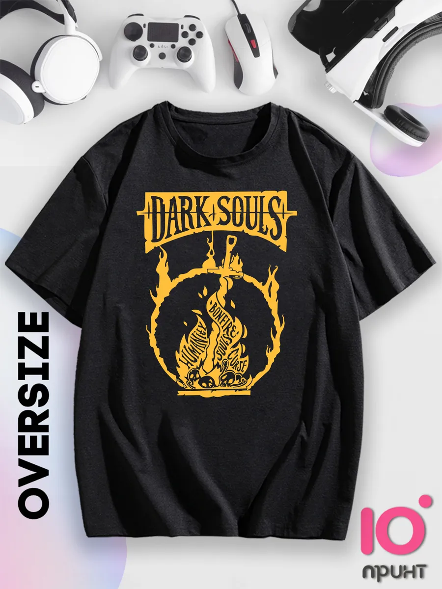 Футболка оверсайз Dark Souls...