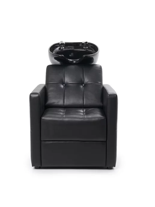 Barberchair Парикмахерская мойка с креслом "Elite", черный, фото 4