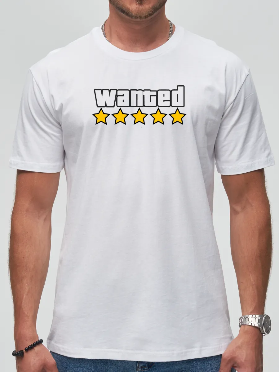 Футболка Wanted игра GTA