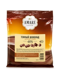 Amare шоколад «Темный десертный» (дропсы), 200 грамм Amare cacao 217429696 купить за 224 ₽ в интернет-магазине Wildberries