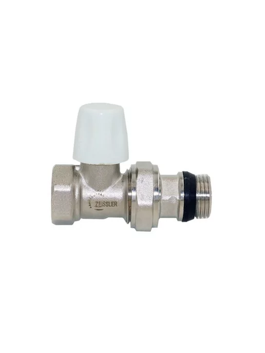 ZEISSLER Клапан нижний радиаторный настроечный прямой 1 2", вариант, фото 2