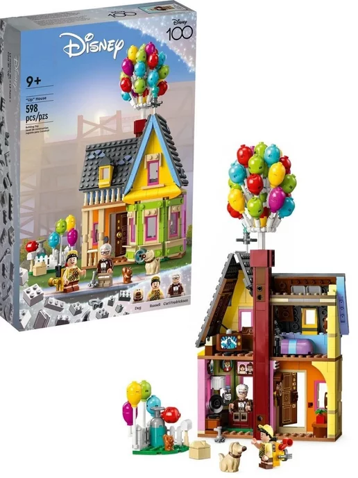LEGO Конструктор Дисней Дом из мультфильма Вверх 598 деталей, вариант