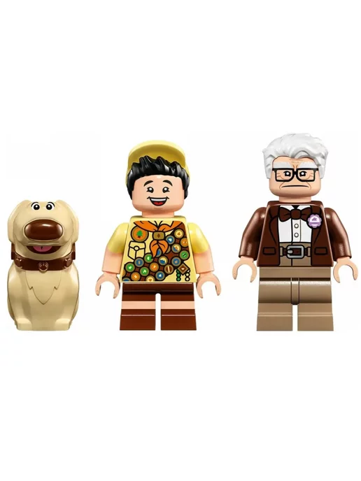 LEGO Конструктор Дисней Дом из мультфильма Вверх 598 деталей, вариант, фото 5