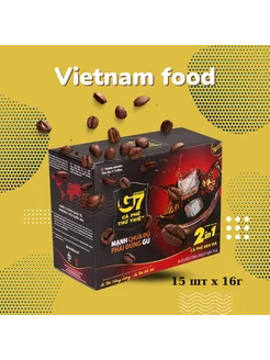 Вьетнамский растворимый кофе G7 15 шт x 16г TRUNG NGUYEN 217501806 купить за 405 ₽ в интернет-магазине Wildberries