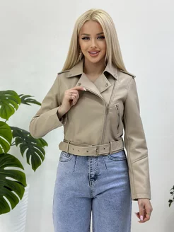 Куртка косуха короткая Луна Shop 217514174 купить за 2 269 ₽ в интернет-магазине Wildberries