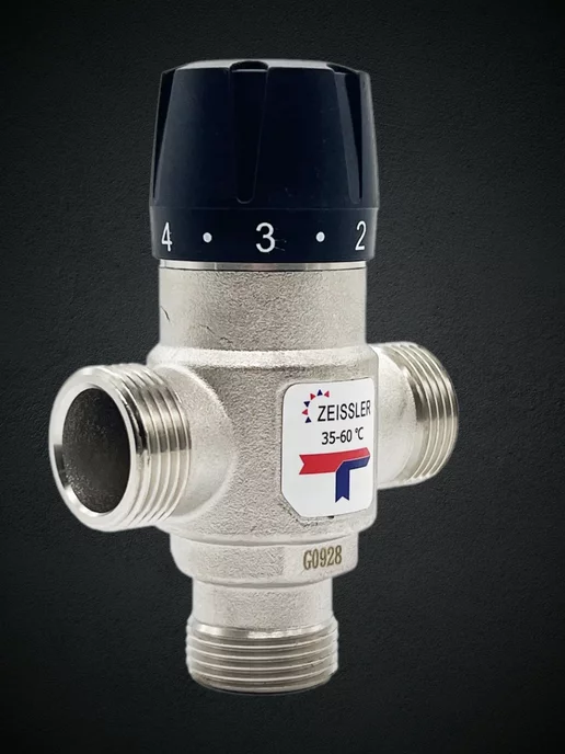 ZEISSLER Термостатический смесительный клапан 1" НР 35-60°С KV2.5, вариант, фото 2