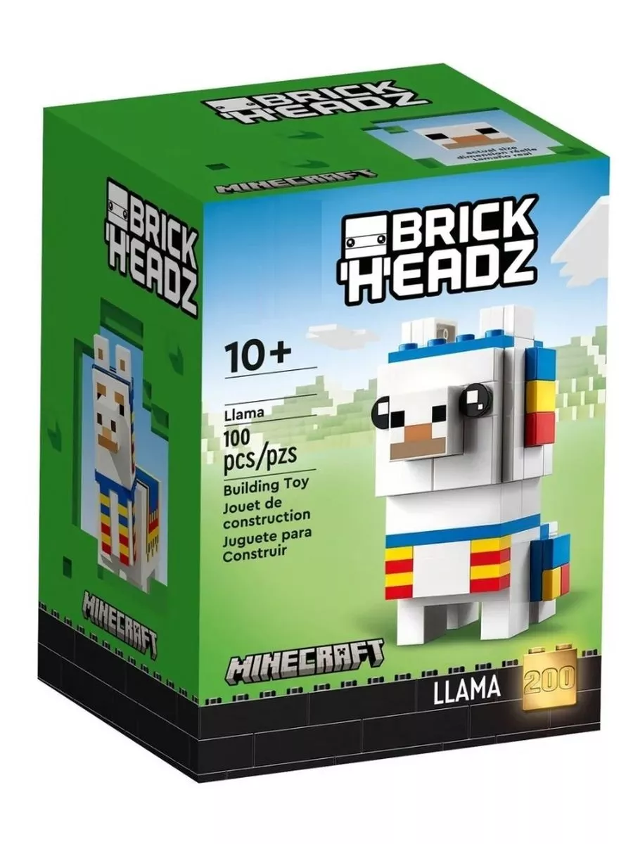 Конструктор Майнкрафт BrickHeadz Лама LEGO 217580873 купить за 600 ₽ в  интернет-магазине Wildberries