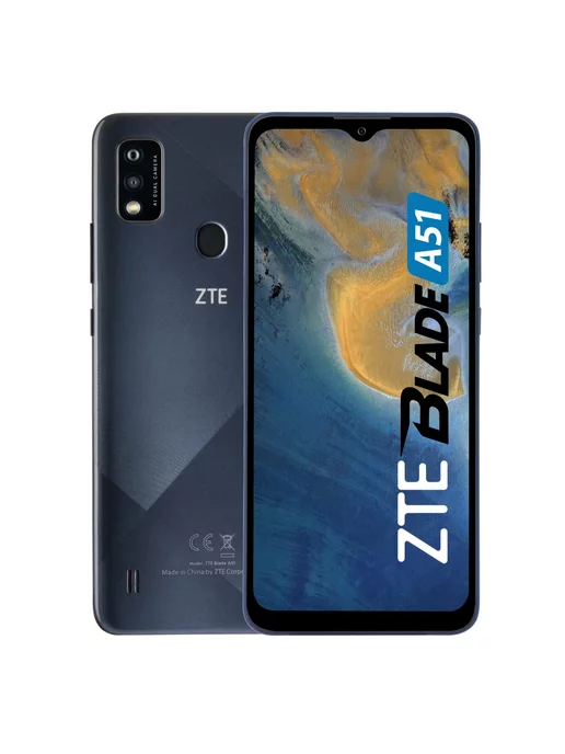 ZTE Blade A51 2GB 32GB серый смартфон андроид