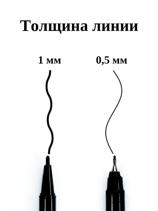 Black Ducks Маркеры для рисования набор двухсторонние перманентные, черный, фото 3