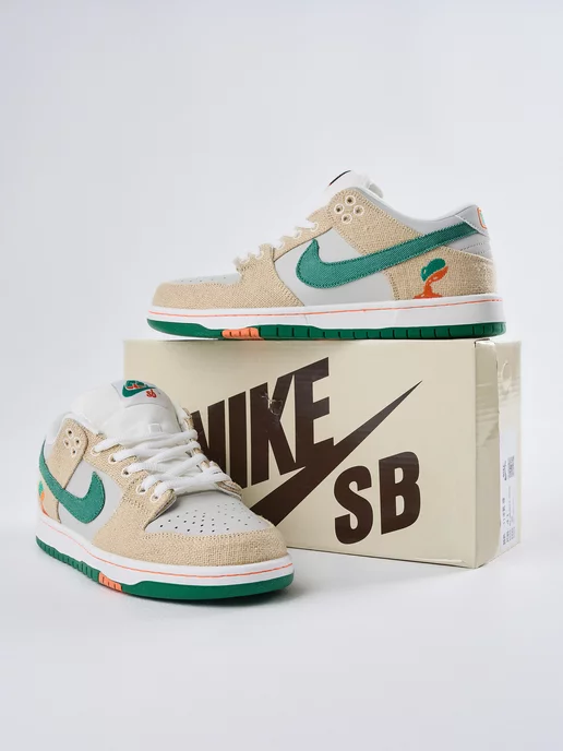 Brend Shoes Кроссовки Nike Air Jordan low Travis Scott OG «Olive»