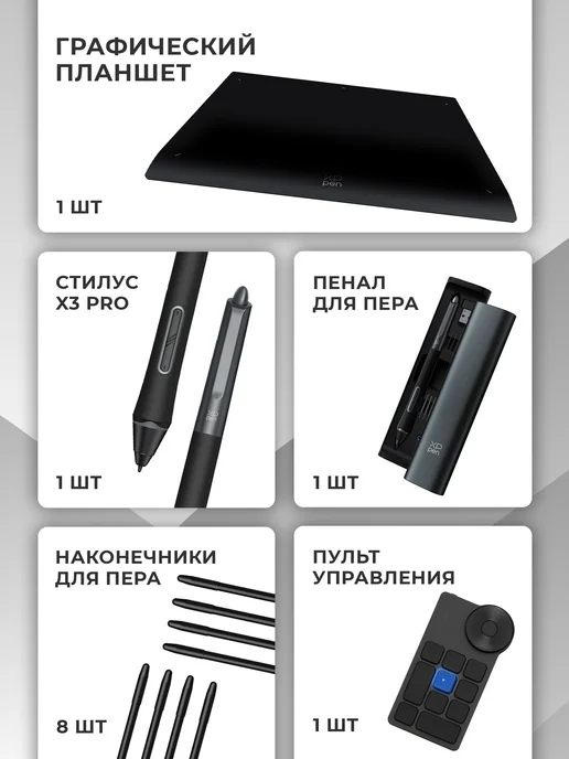 XPPEN Графический планшет Deco Pro MW (2 поколение), черный, фото 6