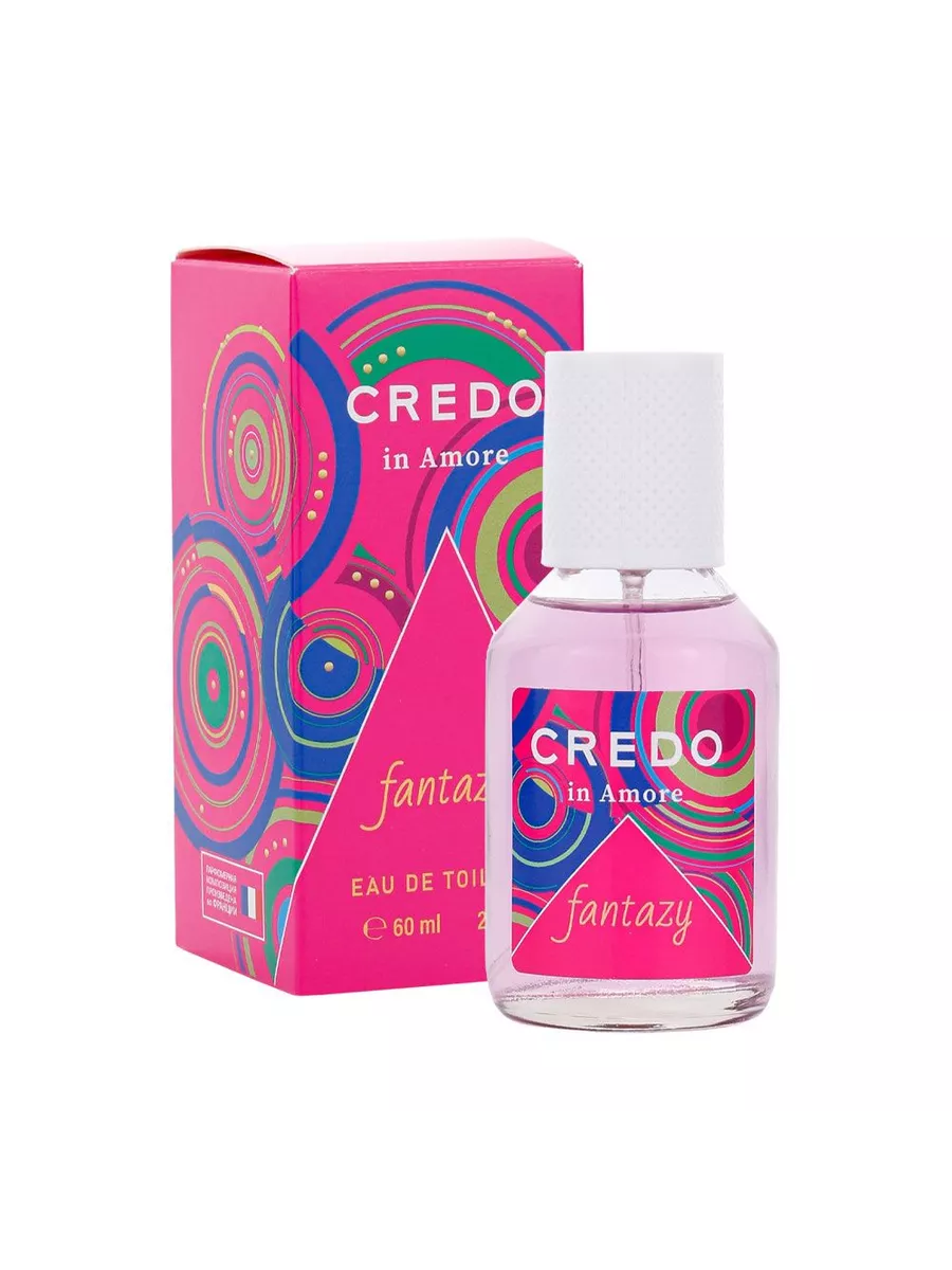 Туалетная вода женская Credo In Amore Fantazy, 60 мл