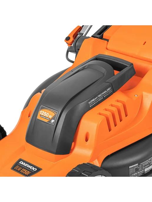 DAEWOO DLM 1250E Газонокосилка электрическая (1.25 кВт, 32 см), вариант, фото 8