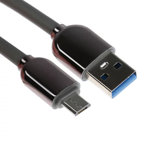 Кабель MicroUSB — USB, 2.4 А, морозоустойчивый, 1 метр