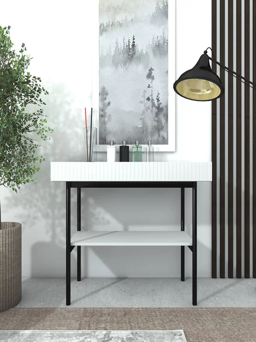 NaHOUSE Туалетный столик "Лофт" КУ-01, 90х42,2х85, 90x42.2x85, фото 2