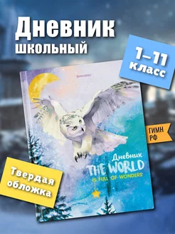 Дневник школьный мальчику девочке 1-11 класс твердая обложка ШКОЛЬНЫЙ МИР 217815233 купить за 276 ₽ в интернет-магазине Wildberries