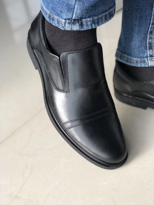 Ross_Shoes Ботинки кожаные классические, черный, фото 5