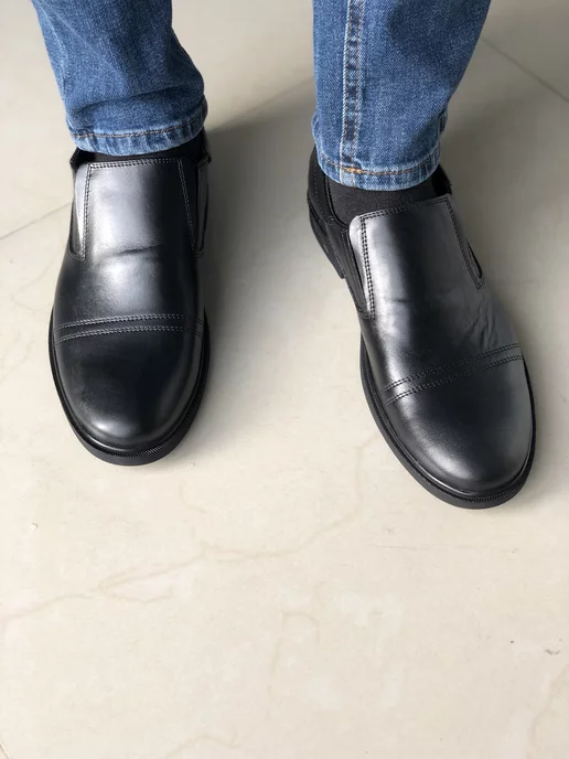 Ross_Shoes Ботинки кожаные классические, черный, фото 6