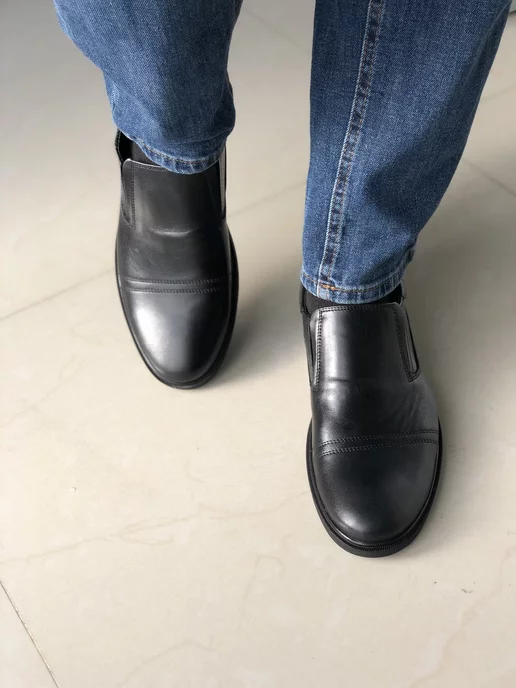 Ross_Shoes Ботинки кожаные классические, черный, фото 8