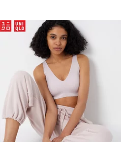 AIRism Wireless Bra Ultra Relax бесшовный бюстгальтер uniqlo 217840646 купить за 3 315 ₽ в интернет-магазине Wildberries