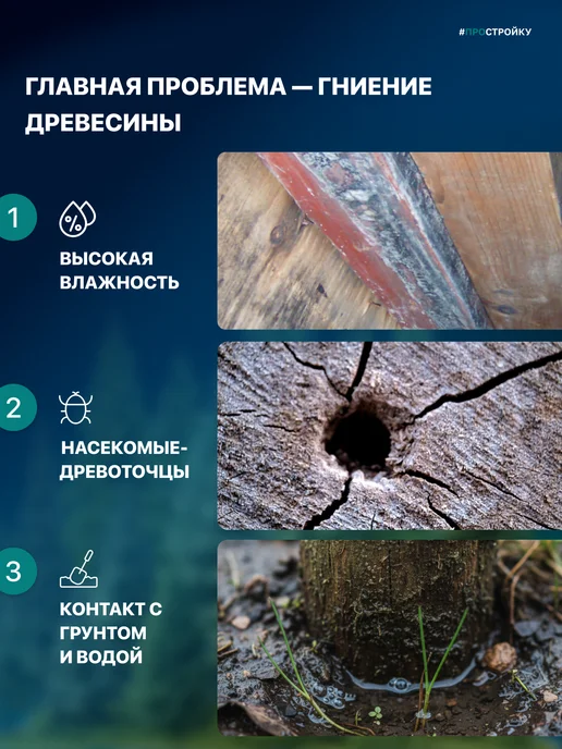 Prosept Антисептик для дерева невымываемый готовый ECO ULTRA 5л, 5 л, фото 6