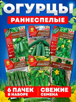 Семена огурцов раннеспелых Агрофирма Аэлита 217844969 купить за 253 ₽ в интернет-магазине Wildberries