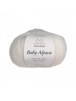 Пряжа для вязания BABY ALPACA 1002 Infinity Design 217849557 купить за 1 231 ₽ в интернет-магазине Wildberries