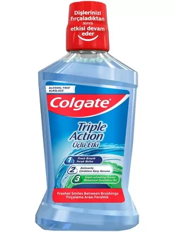 Ополаскиватель Тройное действие 500 мл COLGATE 217863804 купить за 335 ₽ в интернет-магазине Wildberries