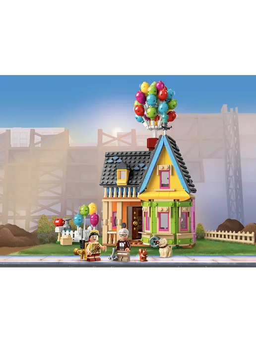 LEGO Конструктор Disney "Дом из мультфильма Вверх", желтый, фото 2