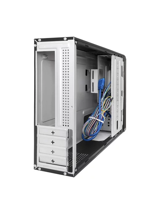 EXEGATE Корпус Desktop MI-207U, черный, фото 2