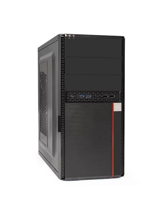 EXEGATE Корпус Minitower BA-204U, черный