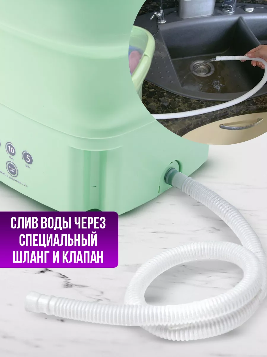 Стиральная машина мини складная LEOMAX 217876645 купить за 1 999 ₽ в  интернет-магазине Wildberries