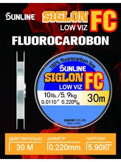 Флюорокарбоновая леска для рыбалки флюрокарбон 30m 0.22mm sunling 217925092 купить за 270 ₽ в интернет-магазине Wildberries